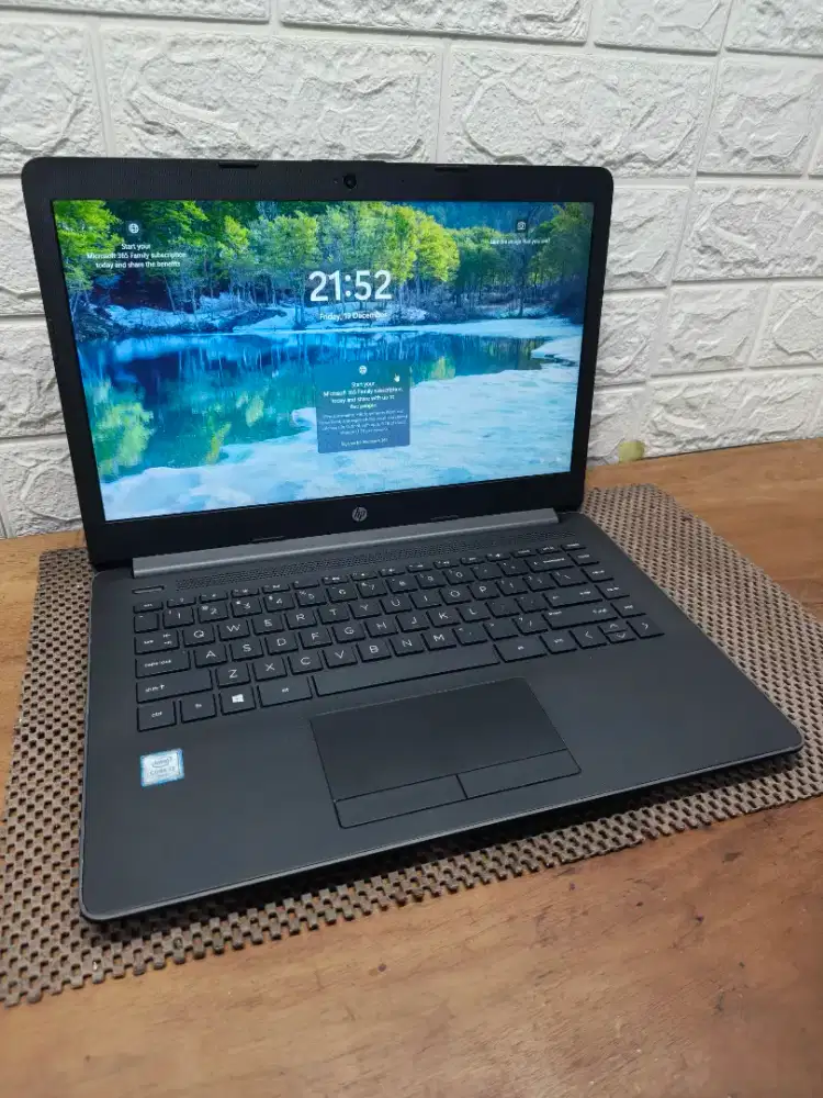 HP 240 G7 intel Core i3 Gen-7 (8/128+500gb) 14 inch Slim NORMAL