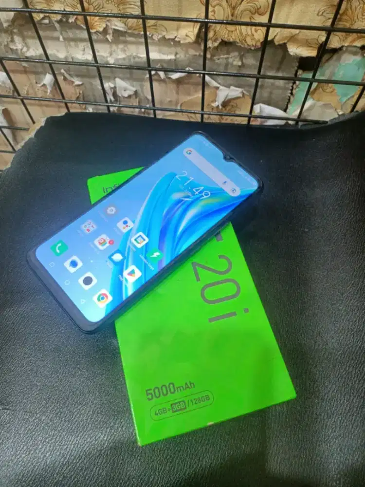 Infinix hot 20i ram 4+3/128 normal semua nya mulus lkp