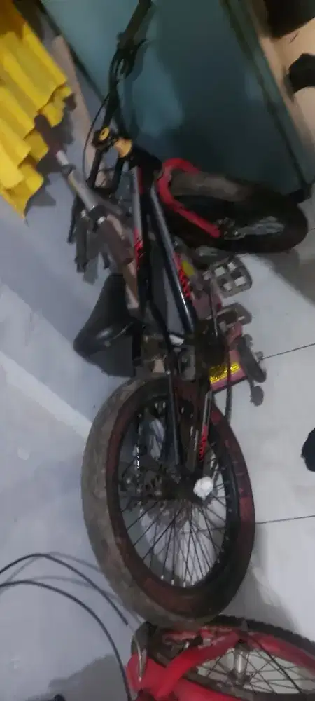 2 unit sepeda ( 1 sepeda lipat 1 sepeda bmx )