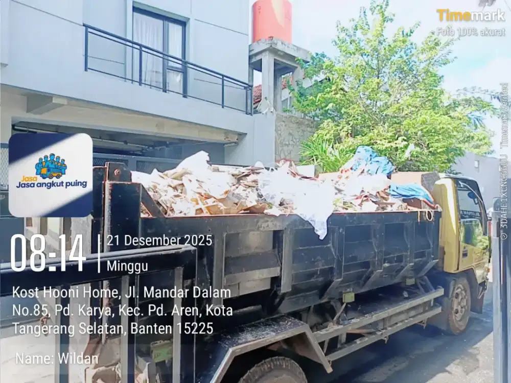 Jasa angkut puing dan tanah