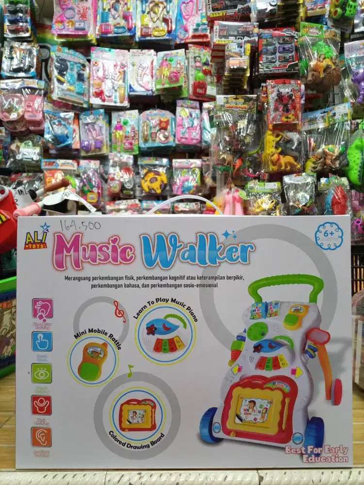 mainan anak musik walker