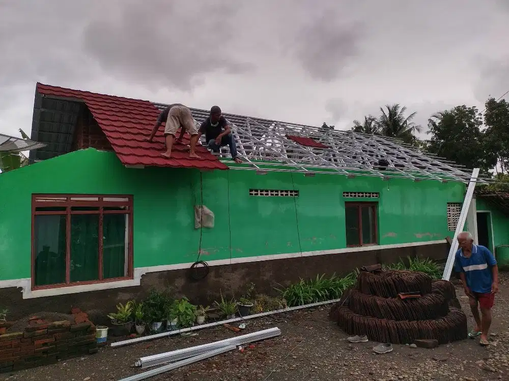 Baja Ringan BIMATRUSS Utk Renovasi Atap Lapuk Paling Murah BERKUALITAS