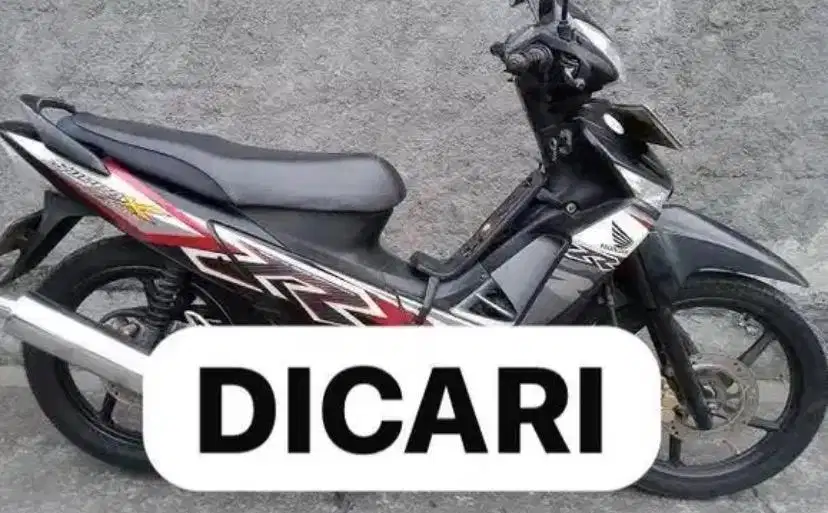 Di Cari Supra X 125 Double Disk DD Tahun 2009 Ke Atas Supra X 2011