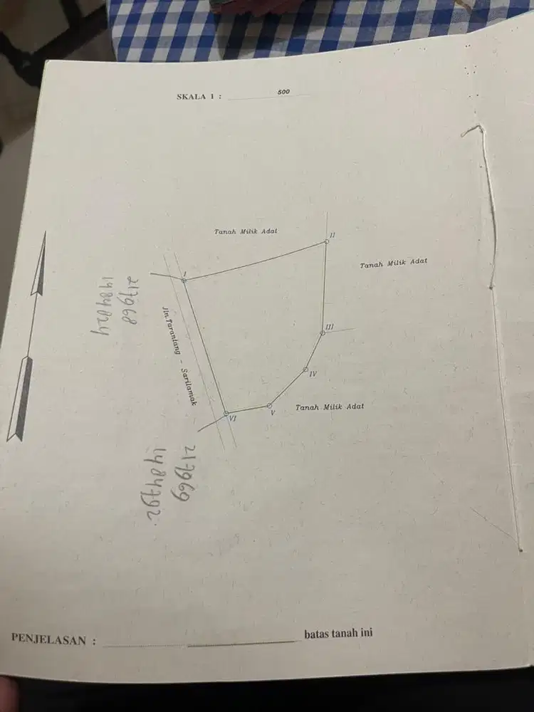 Tanah SHM harau 50 kota