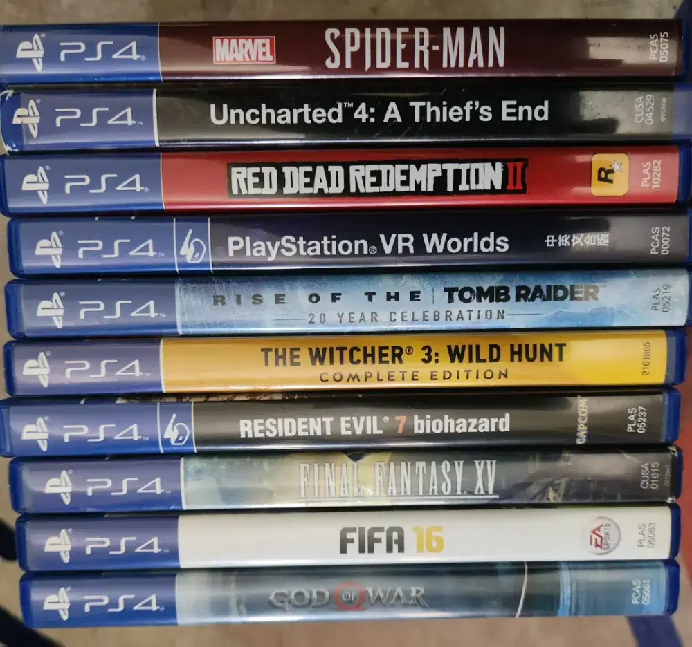 Dijual Games PS4 sesuai gambar