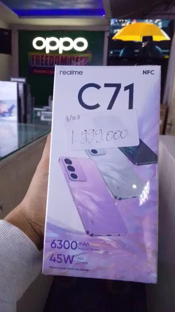 REALME C71 KONDISI BARU GARANSI RESMI
