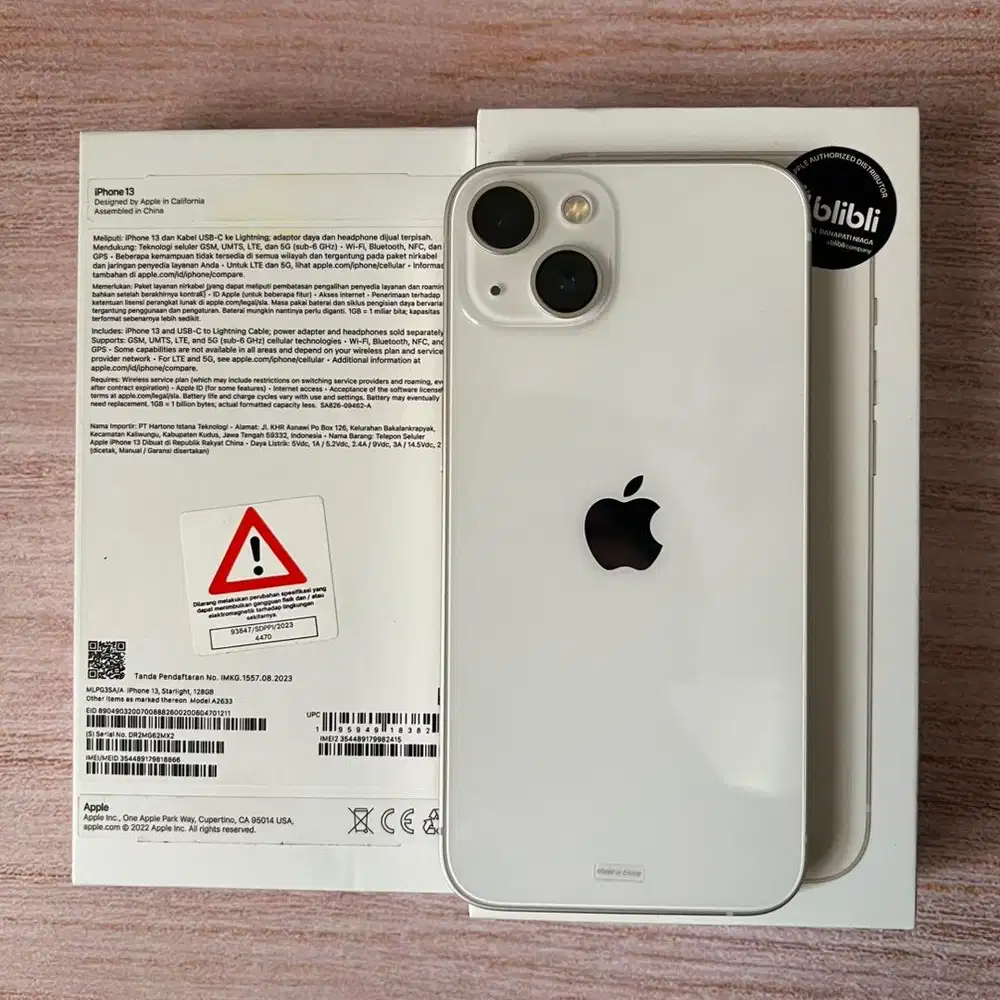 iPhone 13 iBox Garansi Aktif Sampai 2026 Maret Baterai Health 100%