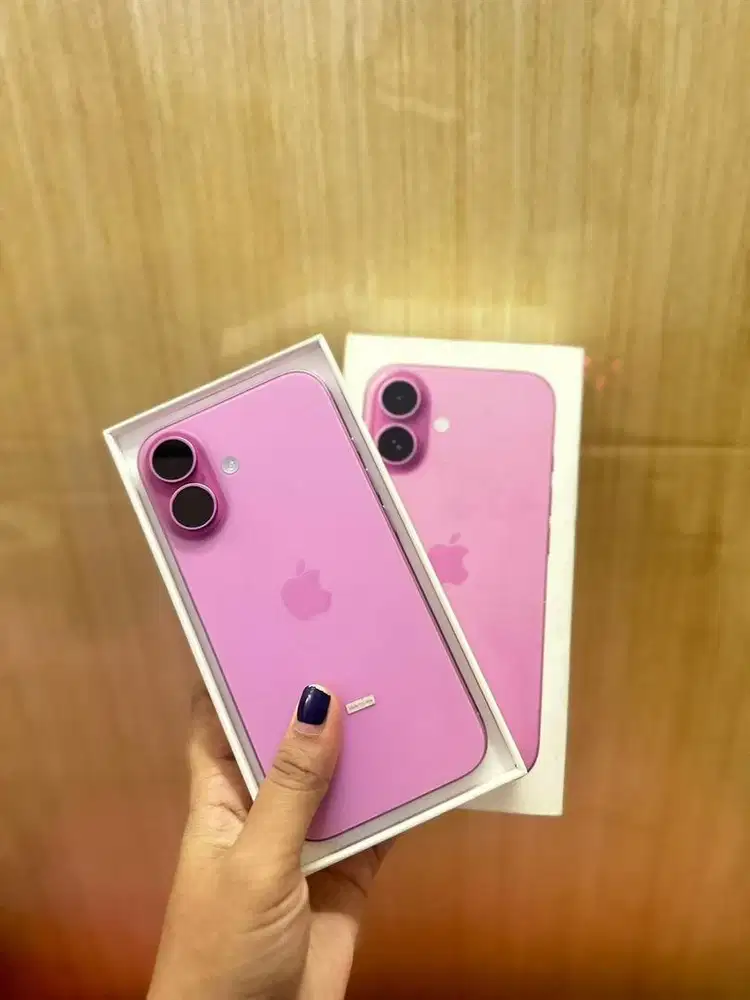 JUAL IPHONE 16 REGULER 128GB second mulus