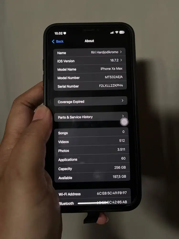iPhone Xs Max 256Gb Gray fullset