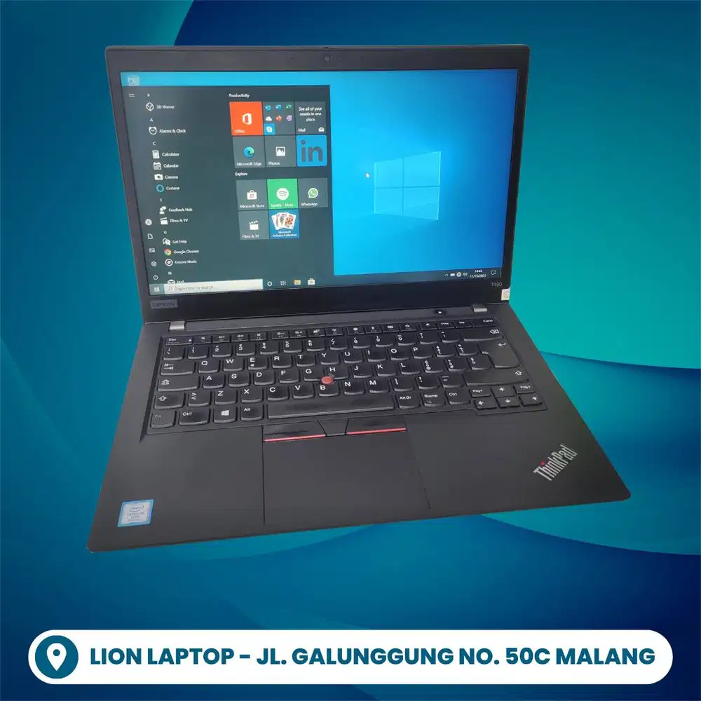 RAM 16GB i5 Gen 8 SSD 256GB Lenovo Thinkpad T490 [21|12]