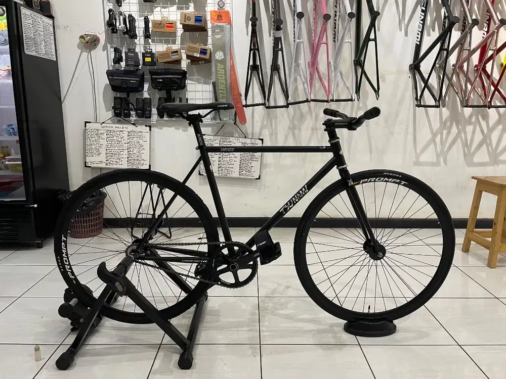 Dijual Fixie Fullbike – SNM 4130 Black (Size S)
