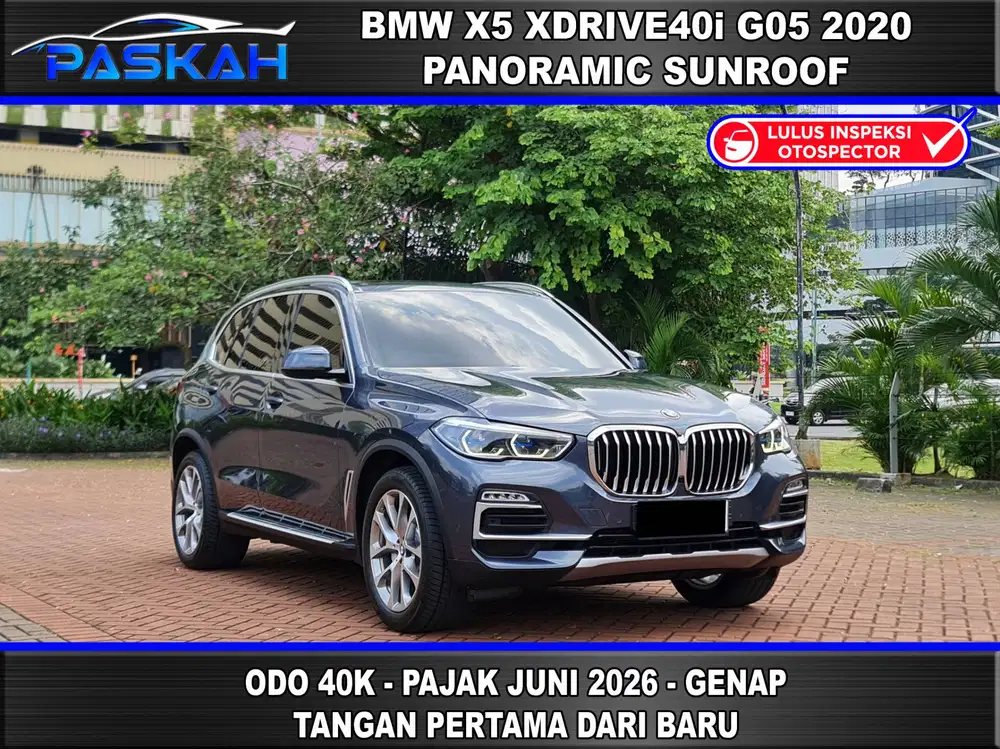 PAJAK=JUNi-2026 GENAP Bunga=4,5% BMW X5 Xdrive 4.0i 2020 BMW X 5 2020