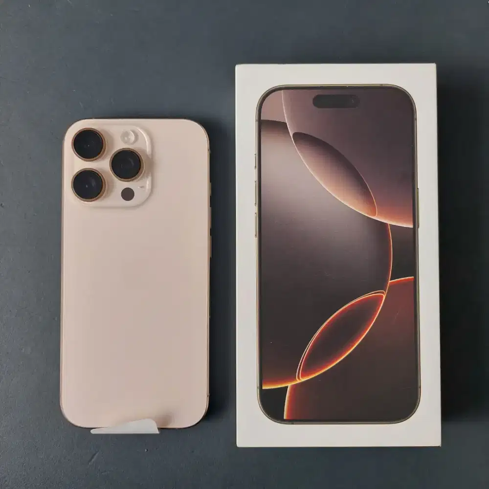 IPHONE 16 PRO 512GB DESERT TITANIUM EX GARANSI INTER