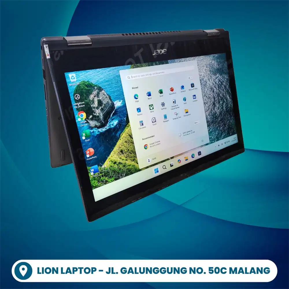 2 in 1 Flip Core i5 Gen 8 8/256 Acer Spin SP513-52N [21|12]