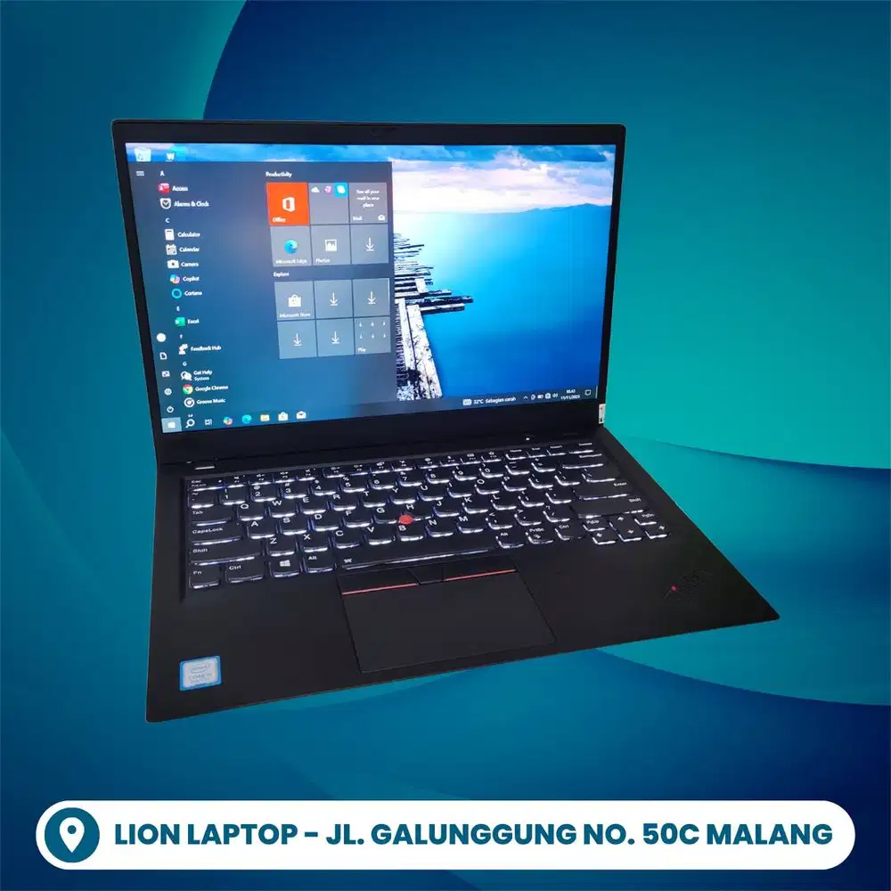 X1 Carbon Slim Ringan i5 gen 8 8/256 [21|12]