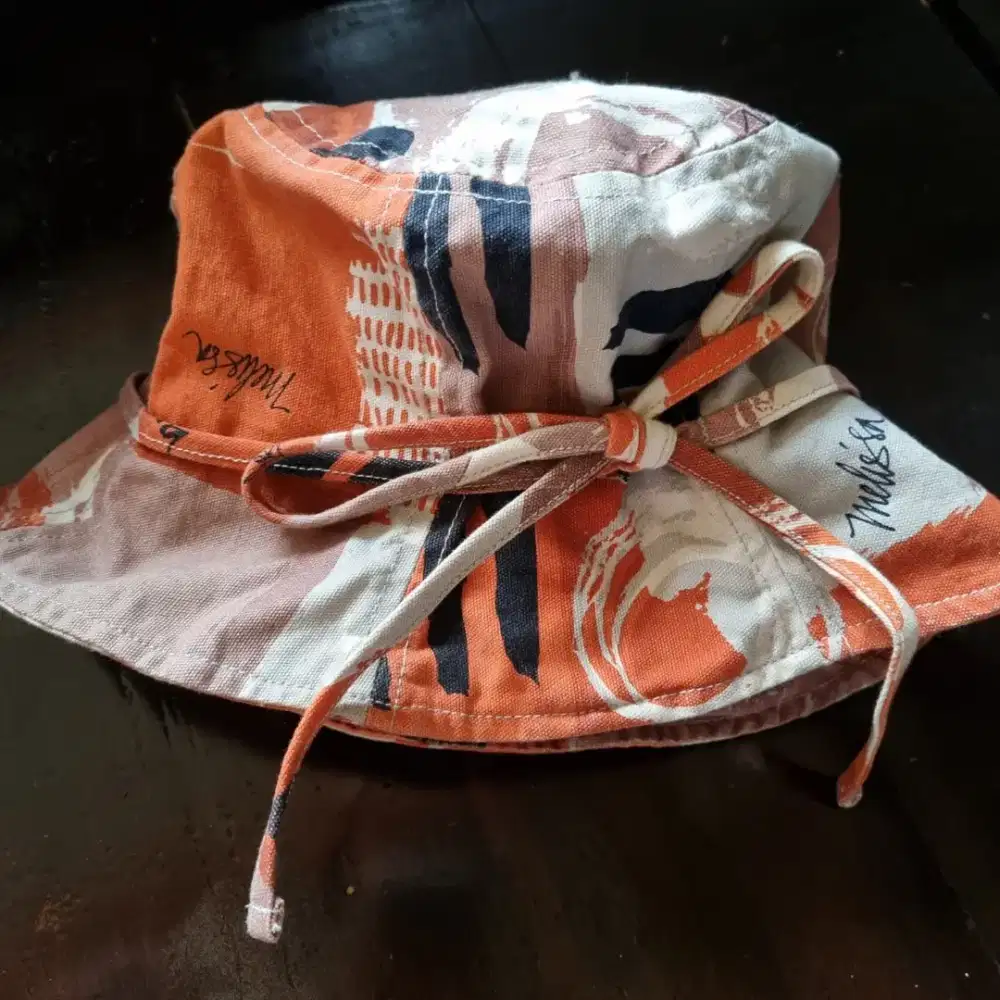 Bucket TULISAN Jakarta Topi Multi Color Original All Size