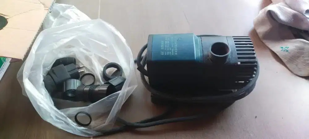 Jual mesin pompa kolam koi dan filternya