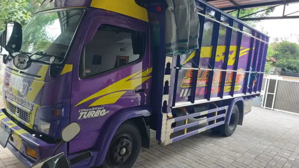 Jual Cepat Truk ban double Canter Fe74 2018