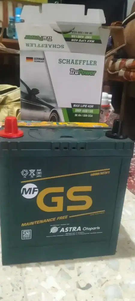 Jual aki mobil merk GS