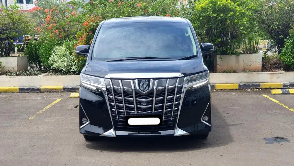 Km30rb toyota alphard g atpm tss 2021 hitam sunroof
