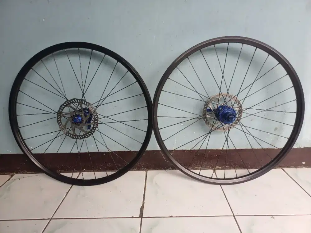 Wheelset Alexrims ring 26 hfh Syte bearing 6 pawl suara tawon