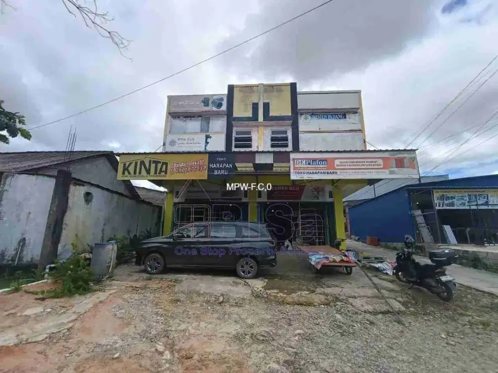 Jual Ruko Hook Pinggir Jalan Lahan Luas Batam Tanjung Uncang di Sei Lekop