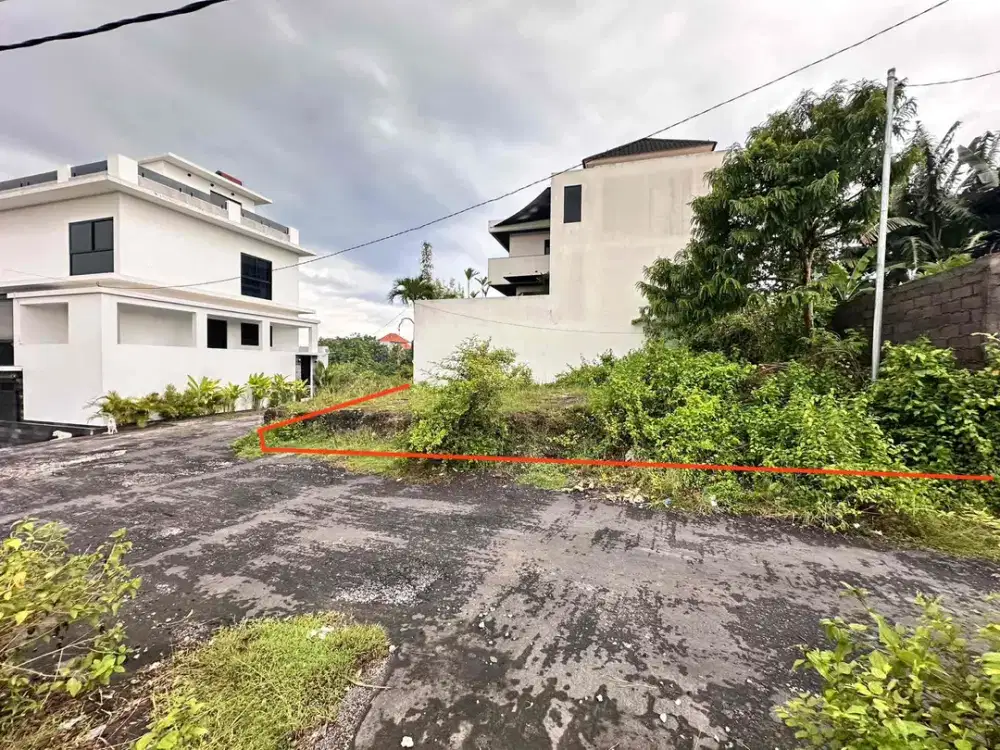 Tanah Strategis Lingkungan Villa Jl Nuansa Barat Jimbaran