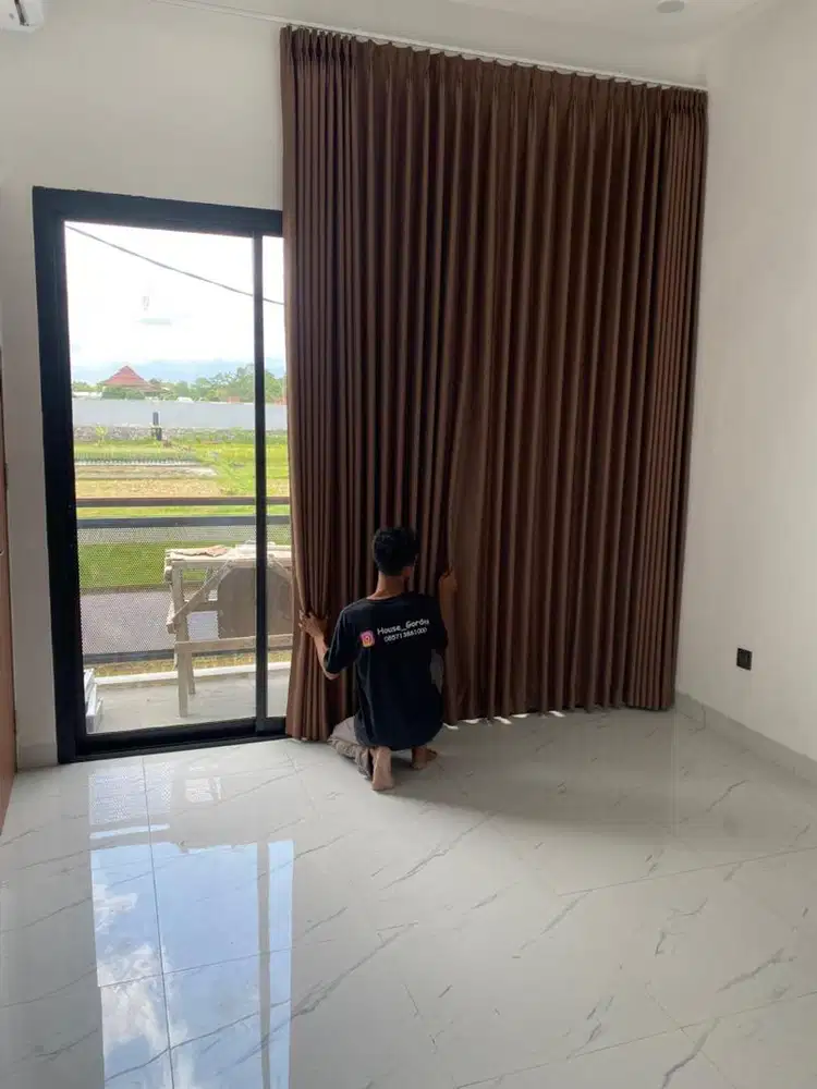 gordyn rumah minimalis gorden blackout import