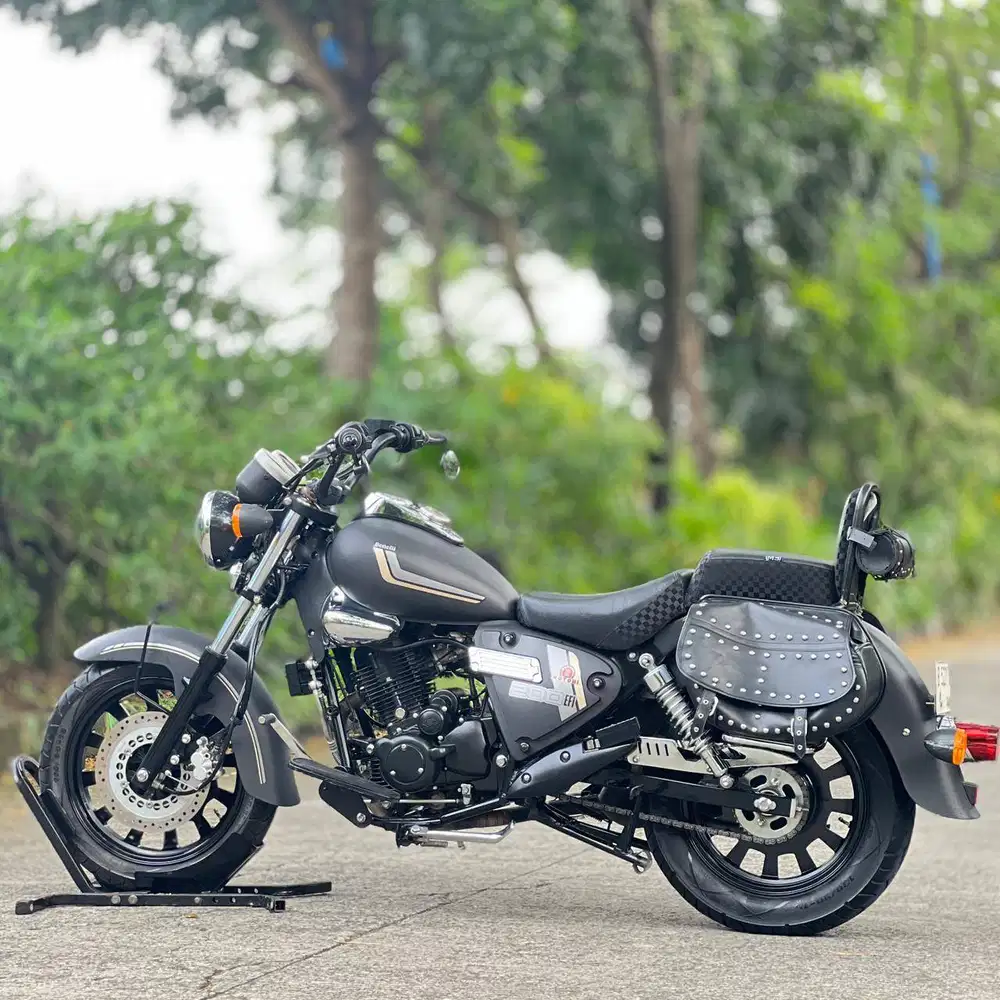 BENELLI MOTOBI 200 EFI 2023 BLACK KM 8K PAJAK PANJANG SIAP TOURING
