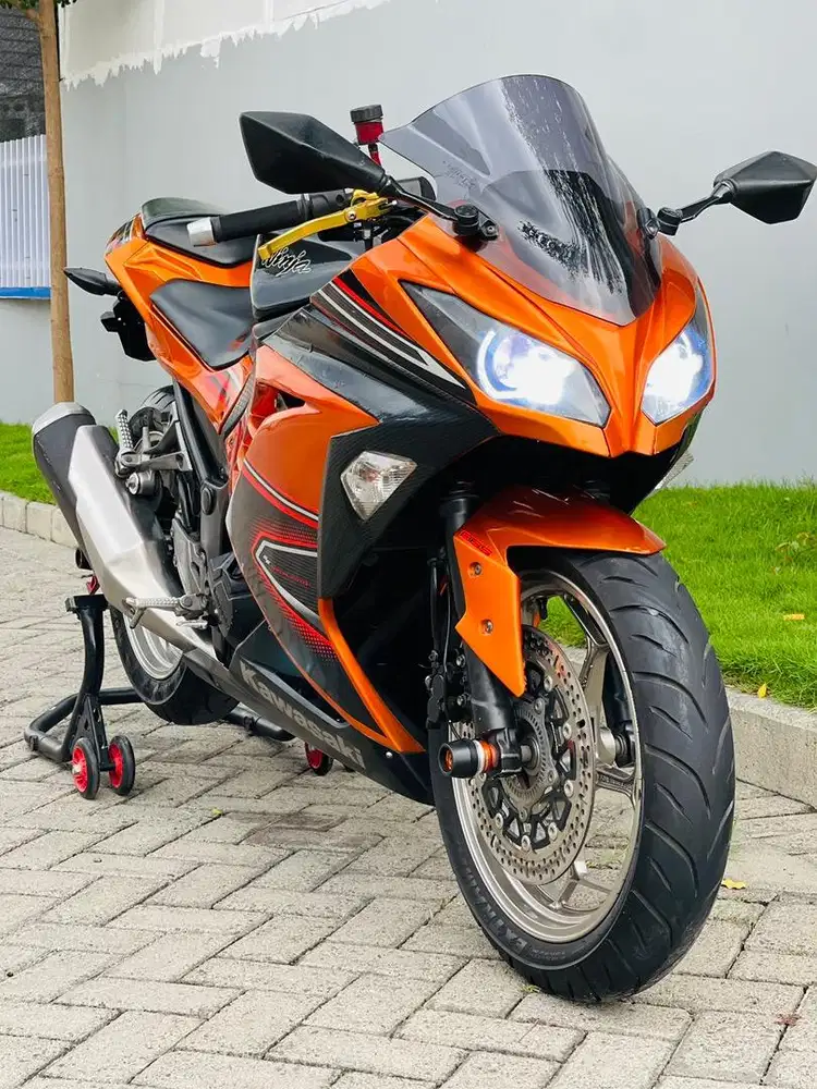 Kawasaki ninja 250fi abs se orange 2013 ninja250 fi abs ninja 250 abs
