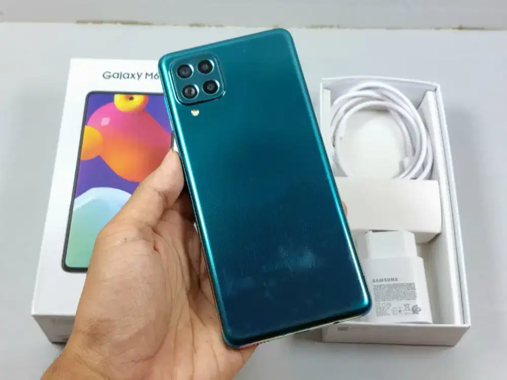 Samsung Galaxy M62 NFC 8GB/256GB fullset Batrei 7000mAh