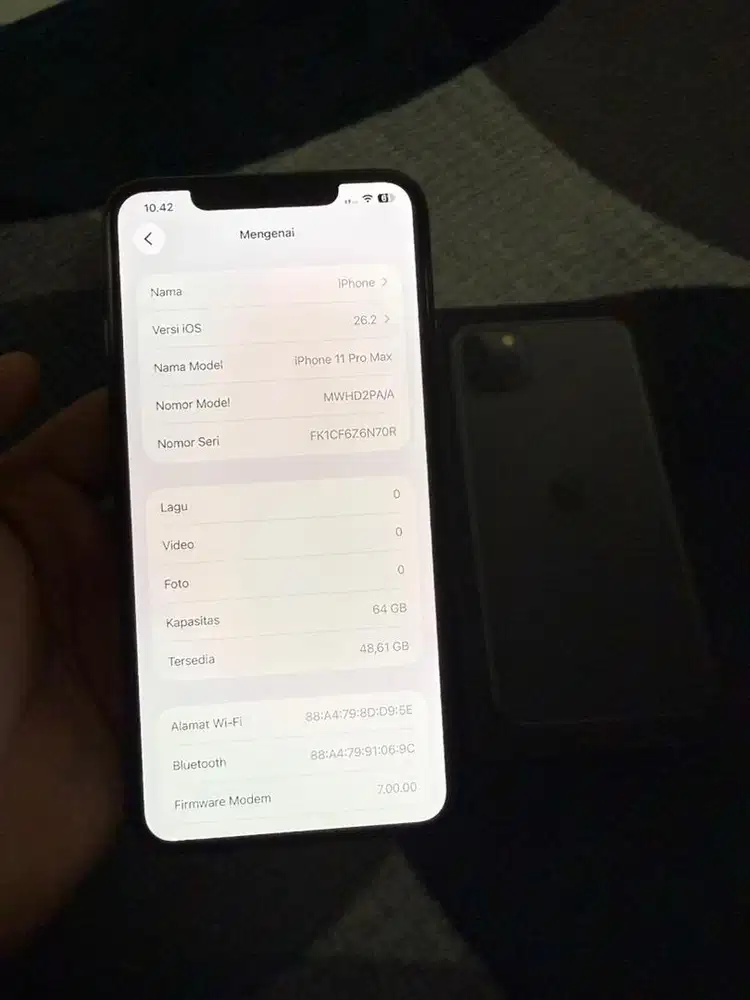 iPhone 11 pro max 64gb iBox
