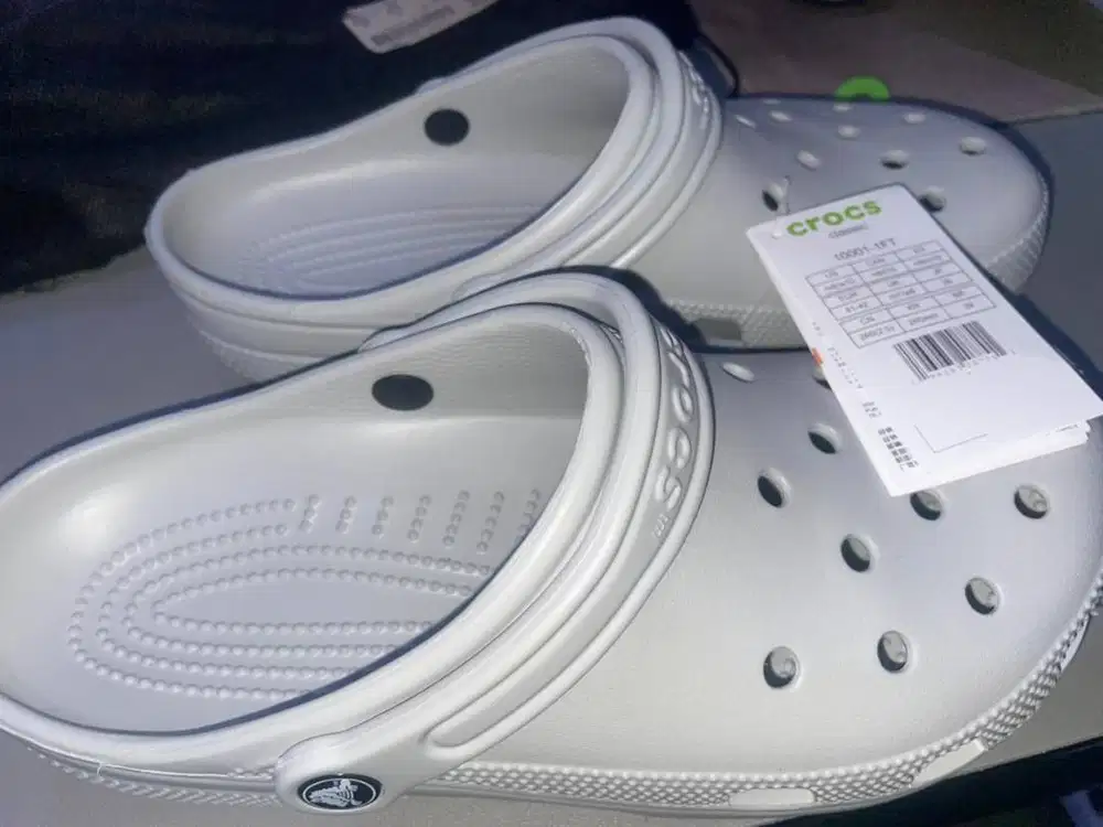 CROCS ORI NEW WARNA ATMOSPHERE UKURAN M8