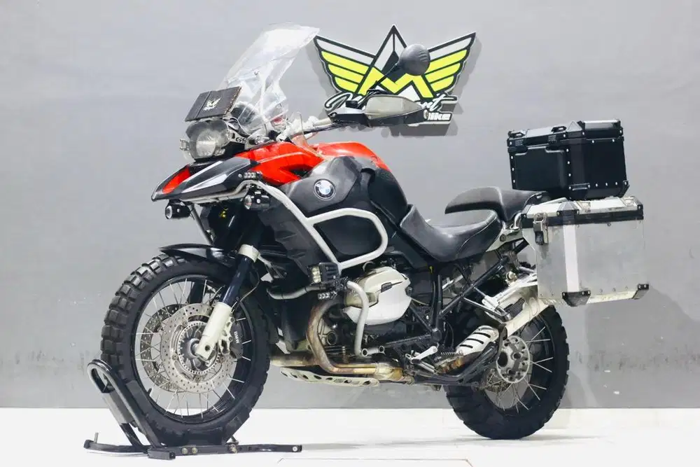 BMW GS K25 R1200 like new unit siap turing jauh nyaman banget