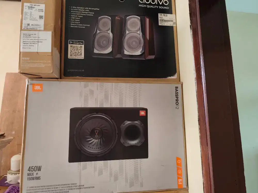 Speaker & Subwoofer Aktif