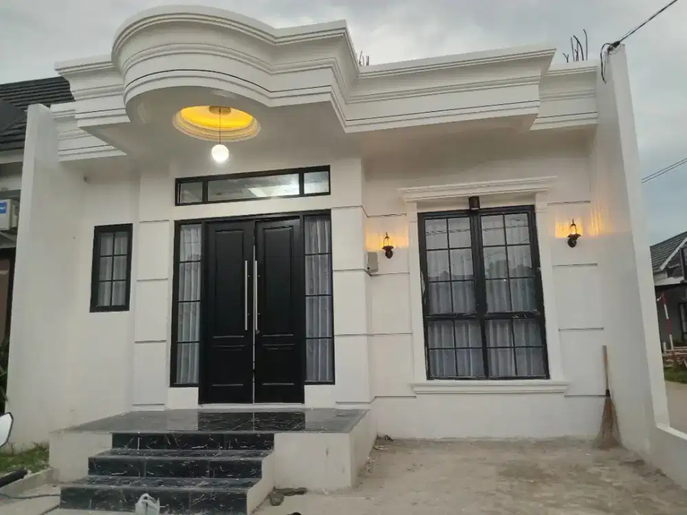 Rumah Baru classic modern di kontrakin