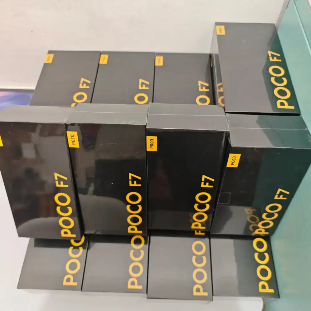 POCO F7 5G 12/512 GARANSI RESMI XIAOMI 15 BULAN NO REPACK NEW