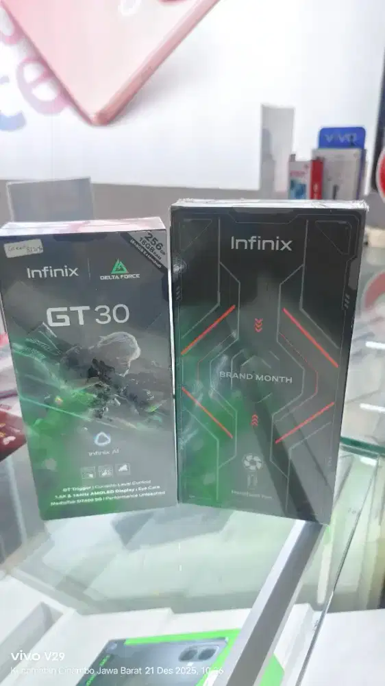 Infinix GT 30 8+8/256gb baru spesial gaming promo
