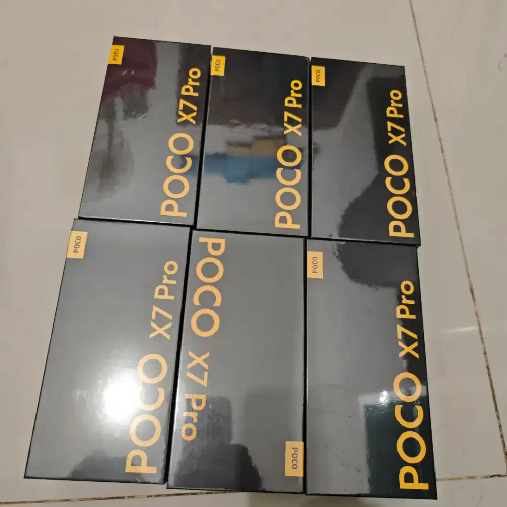 POCO X7 PRO 5G 12/512 GARANSI RESMI XIAOMI 15 BULAN NO REPACK