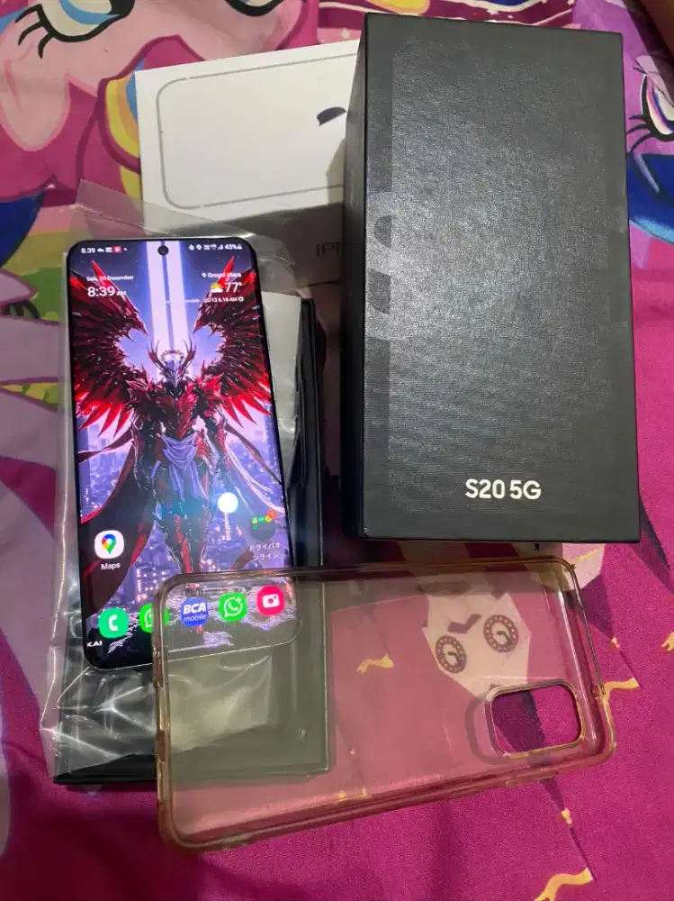 Samsung s20 5g ram 12/128 fullset