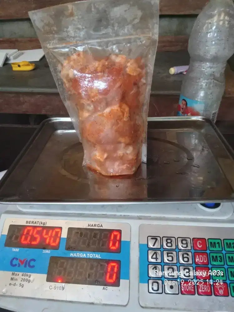 Daging marinasi siap goreng