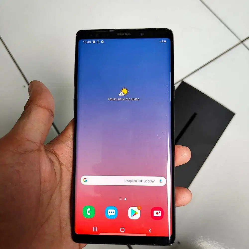 Samsung Galaxy Note 9 Resmi sein 6/128 gb Fullset No minus