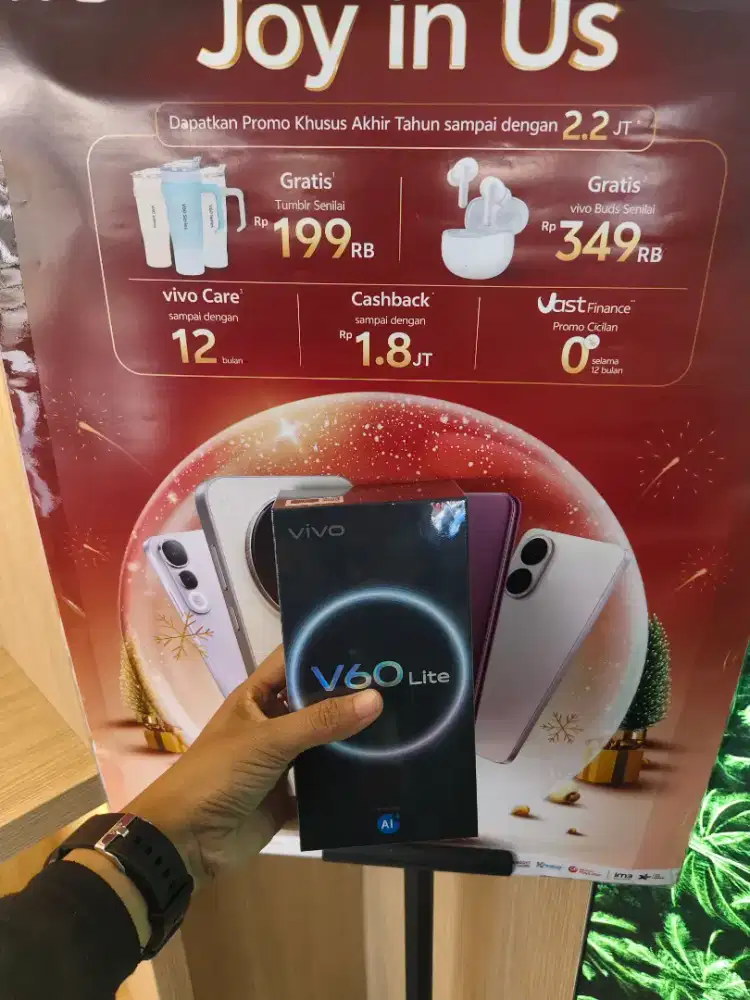 Vivo v60lite garansi resmi