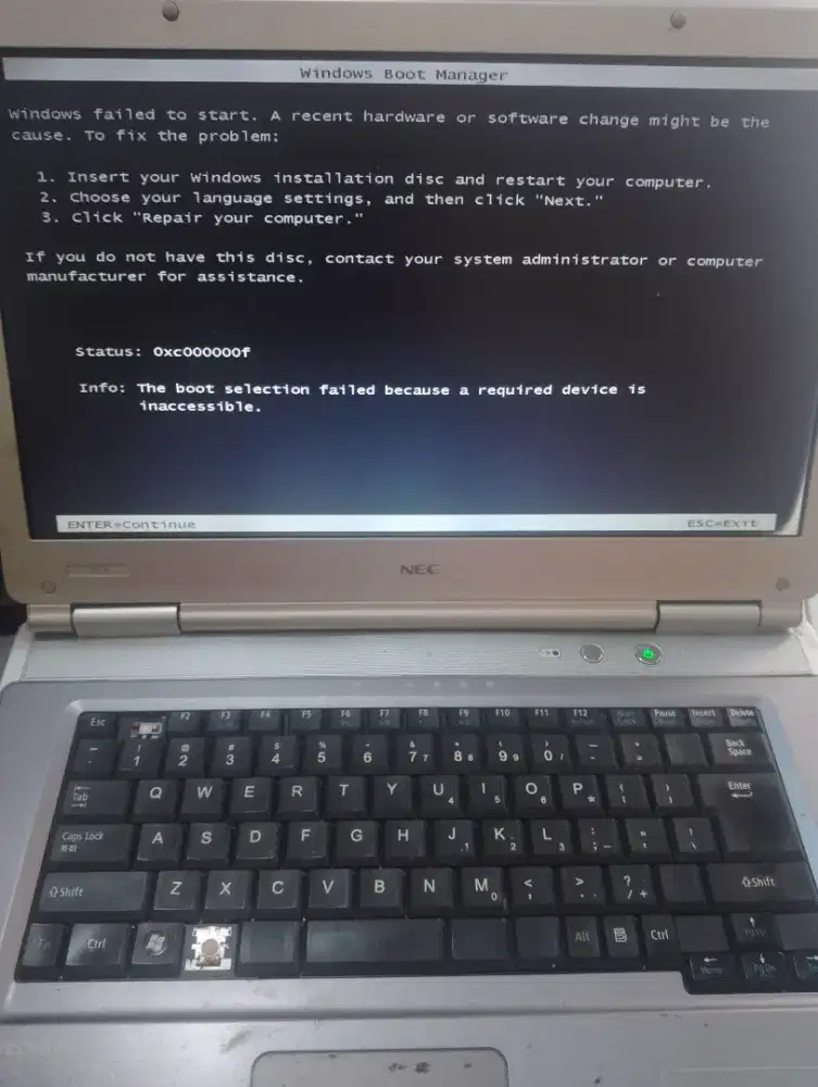 Nec versapro vk26md core i5