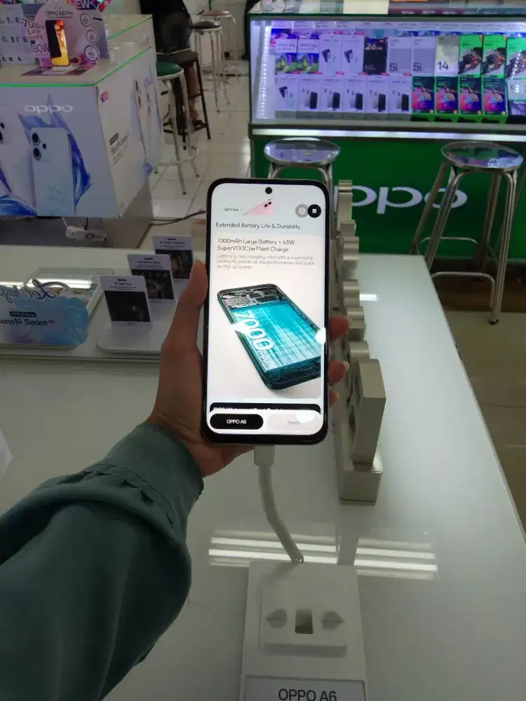 SEGAMPANG ITU OPPO A6 PROMO  TANPA DP DAN FREE 1-2X ANSURAN AEON FAST