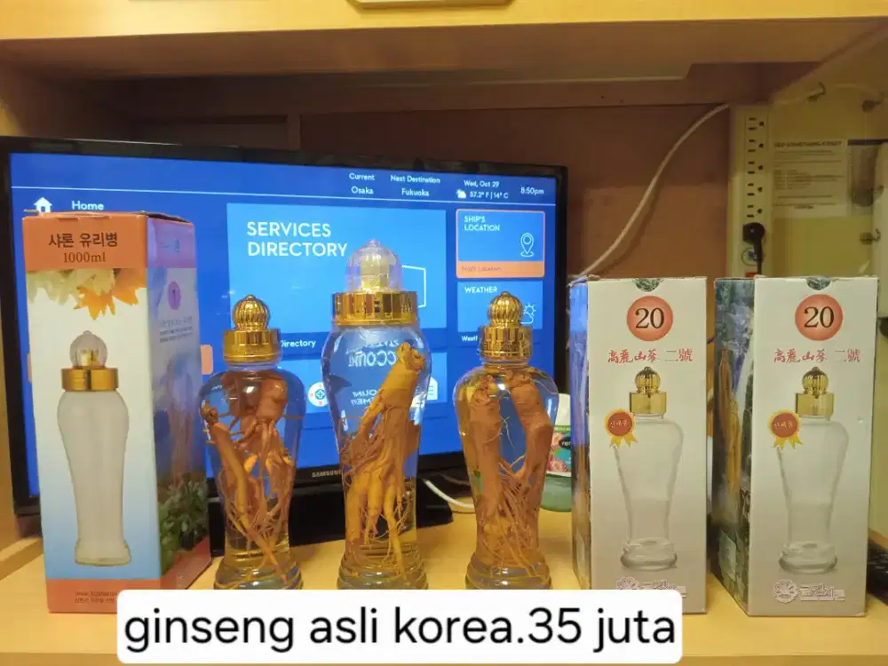 Dijual ginseng korea asli