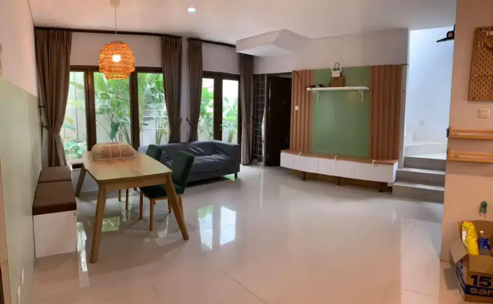 Disewakan rumah 2 Lantai HOOK FULLY FURNISHED Springhill Yume Lagoon