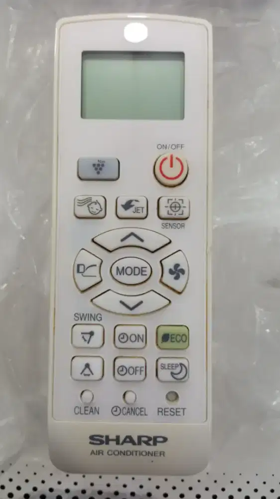 REMOT AC SHARP PLASMA CLUSTER ORIGINAL 100% LIKE NEW