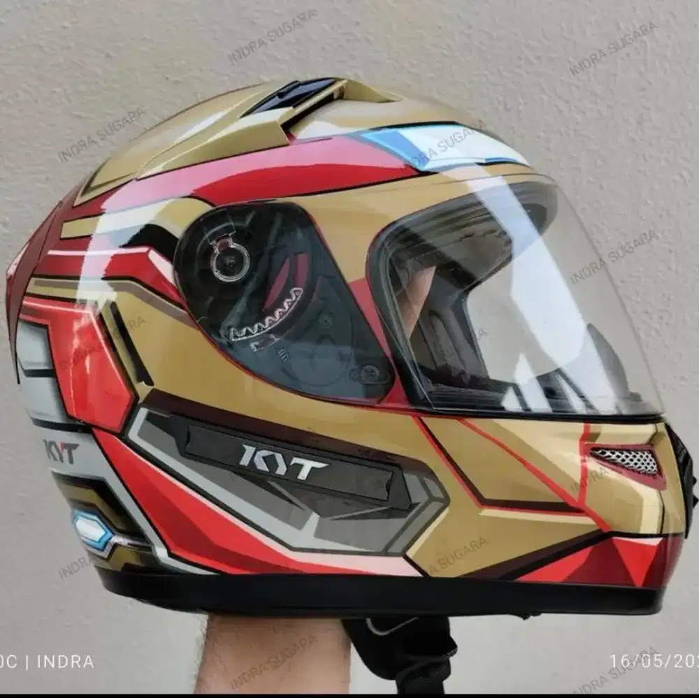 KYT K2R / K2 RIDER - IRON MAN size M