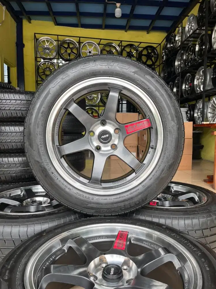 VELG TE37 R17x7,5 H5x114,3 HRV,BRV,INNOVA,RUSH,TERIOS,JUKE,ERTIGA,XL7